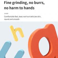 1 مجموعة لعبة لوح تهجئة الكلمات الخشبية المستديرة، ألعاب الحروف الأبجدية والأرقام الإنجليزية الممتعة والملهمة، ألعاب تعليمية لتطوير الإدراك المعرفي والتعرف على الكلمات للأطفال، مناسبة لفصول الروضة - متعدد الألوان - مشاهدة 12