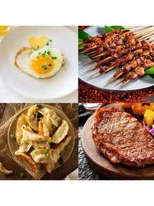 1 chảo Takoyaki hợp kim nhôm, chảo rán đa năng vuông kiểu Nhật, chảo rán mini không khói dùng để chiên bít tết, phù hợp với bếp ga và bếp từ (phiên bản đa năng). - Xem 4