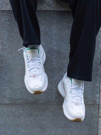  Giày Nike Air Monarch IV nhẹ, kiểu dáng retro, đa năng, thoải mái, cổ thấp, thích hợp cho nam giới.