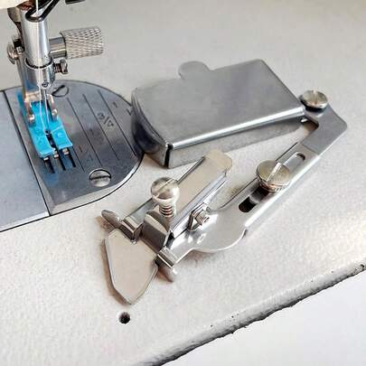 Guía magnética de costura para máquinas de coser, se ajusta a la regla guía del pie prensatela, guía de costura magnética con clips, herramientas de accesorios de costura