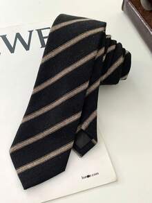 1 Piece High-End Fashion Unisex Pointed Scarf, Long Retro Casual Plaid British Niche Necktie, Multifunctional Belt, Gift - Multicolor - View 18