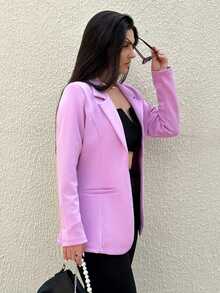 Women Coats - Morado Violeta - Ver 6