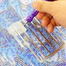 1PC Stainless Steel Diamond Painting Auxiliary Tool Ruler Diamond Dot Drill Alignment Tool Ruler For Diamond Art Tool - View 4