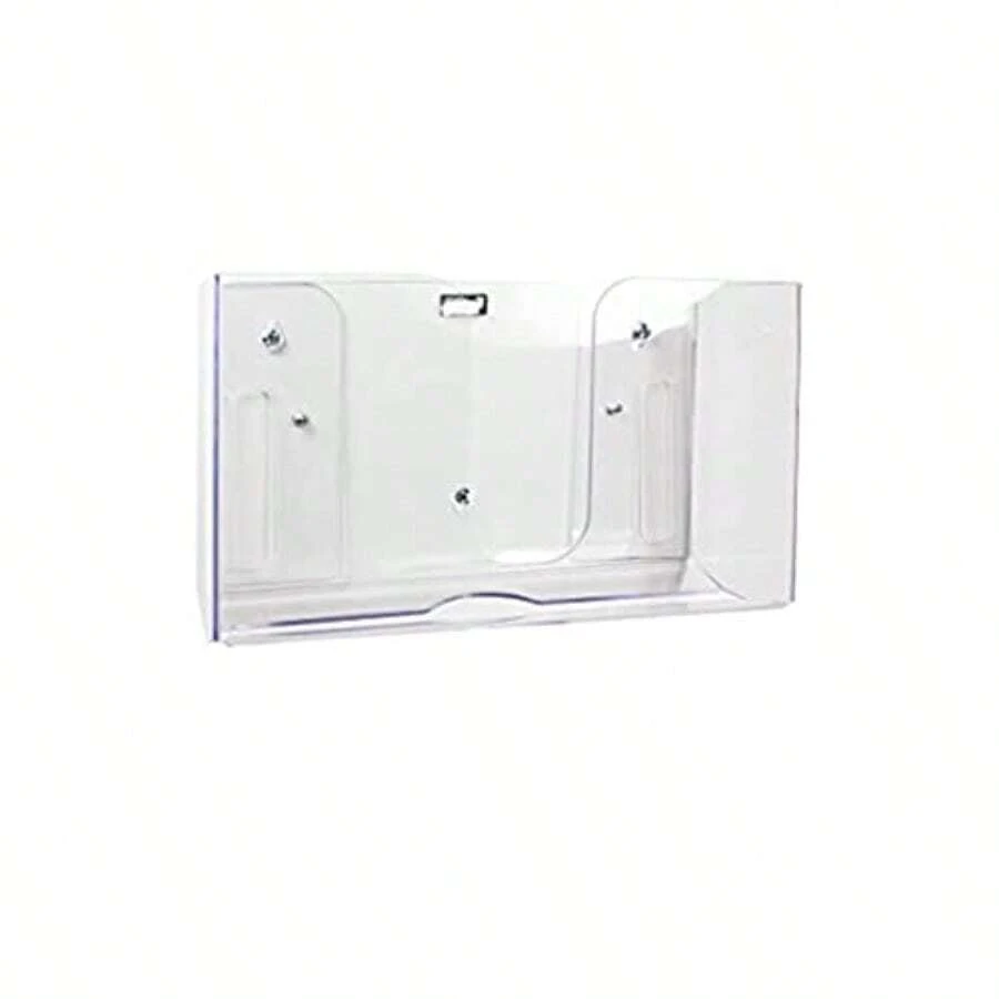 TrippNT 51937 Small Dual Dispensing Paper Towel holder with 150 9.2 x 9.4 inch Multi-Fold Paper Towel Capacity and Peelable Protective Film - Por supuesto - Ver 1