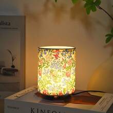 1 pieza Luz de noche pequeña para mesita, lámpara de escritorio alimentada por USB, iluminación cálida, adecuada para dormitorio, sala de estar, dormitorio, oficina en casa para lectura y estudio - Amarillo - Ver 9