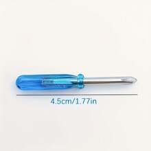 8 Pieces Of Mini Screwdriver Set, Suitable For Toy Repair And Projects - Including 2mm Mini Flathead And Cross Screwdriver, Designed For Enthusiasts And Manual Practice (No Electricity Required) 1XYL - mini - Xem 7
