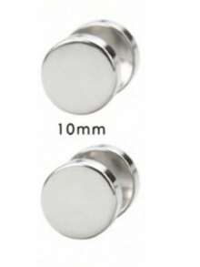 2 Pieces Minimalist Anti-Rust Titanium Steel Earlobe Piercing Barbell Unisex Stud Earrings Waterproof Hypoallergenic Cartilage Screw Stud Women Daily Wear Jewelry - Multicolor - View 16