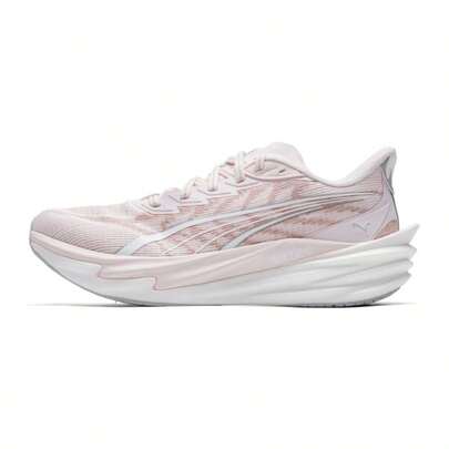 Puma Giày chạy bộ nữ Deviate-NITRO-4-Wns, giày thể thao ngoài trời thoải mái, thoáng khí, phù hợp cho thi đấu và tập luyện, mã sản phẩm 312124-08