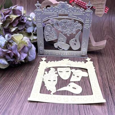 Card Making Mold, DIY Scrapbook Envelope Cutting Mold, Embossing Paper Craft Decorative Mold