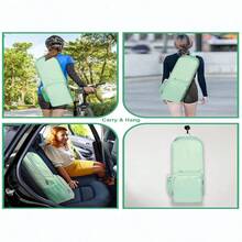 Yoga Mat Bag With Side Net Pocket, Zipper Closure, Waterproof Compartment, Lightweight And Portable Yoga Mat Carrier - Multicolor - View 3
