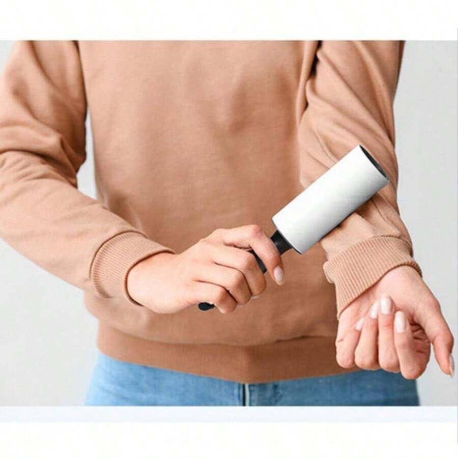 1/5/8件装宠物毛发滚筒替换装,350张/10卷替换装,粘毛滚筒,可去除猫狗毛发,大号,适用于衣物、沙发、家具等。 - 滾筒黏毛器 - 查看 1