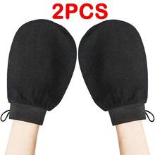 2pcs Deep Cleansing Body Scrub Gloves Double-Sided Bath Towel For Daily Skin Care - Xem 8