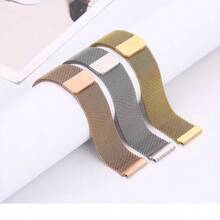 Reloj 5 Adecuado para correa de reloj de estilo milanés; Reloj 5 Lite Adecuado para correa de reloj de metal de un solo bucle sin bloqueo; Accesorios de actualización de reloj de uso diario magnético - 22mm - Ver 7
