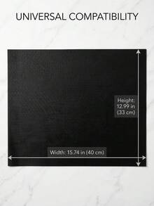 Reusable Non-Stick Oven Liner, Thick Oven Baking Mat, Trimmable, Suitable For Baking, Cooking, Air Fryer, Kitchen - Multicolor - View 7