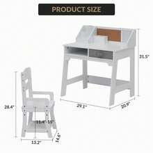 Kids Tables & Chairs - White - View 2