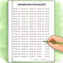 3000 Questions Workbook, Focused Multiplication & Division Practice, Math Workbook, Teaching Aids, Learning Tool For Students To Easily Master Math Multiplication And Division - Multicolor - View 4