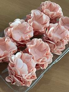 Flower-Shaped Candy Cups Set For Fine Sweets, 40/80 Units – Sahara Color – Elegant Decoration For Weddings And Birthdays. - 查看 6