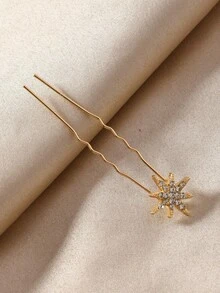 1 pezzo/Set da 5 pezzi Set di accessori per capelli multifunzionali e creativi - Fermagli per capelli geometrici minimalisti a forma di luna e stella, decorazioni per capelli da sposa, pettine, spazzola per capelli, pettine laterale, pettine per capelli, cerchietto, adatto per estate, vacanze, viaggi, festival, compleanni - Multicolore - Visualizzare 21