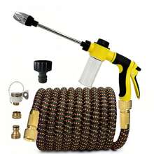 花园水管 可伸缩浇水软管 高压柔性洗车浇水花园灌溉软管 - A - 查看 11