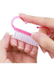 Cọ chải móng, cọ làm sạch móng, cọ phủi bụi móng mini, cọ chăm sóc móng lông mềm có tay cầm, thích hợp để làm sạch móng tay, móng chân, ngón tay và ngón chân, dụng cụ làm móng, dụng cụ làm móng, dụng cụ làm móng tay, dụng cụ làm móng tay, dụng cụ làm móng, dụng cụ dán móng tay - Màu Hồng baby - Xem 11