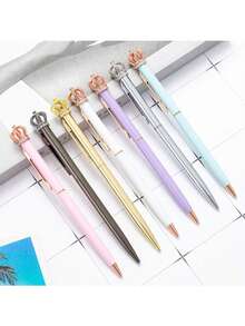 皇冠圆珠笔，皇冠造型卡通笔，适用于学校、办公室、签名、文具、礼品、圣诞礼物等。 - 均碼 - 查看 12