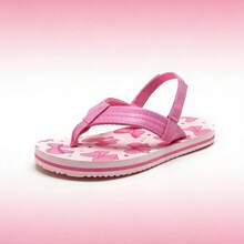 Dép xăng đan trẻ em nhẹ, chống trơn trượt, đế mềm, kiểu dáng dễ thương, nhanh khô, thoải mái, tối giản, thích hợp đi biển. - Hồng - Xem 6