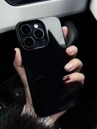 1款可爱简约纯色防震手机壳，适用于 17 Pro Max/16 Pro Max/15 Pro Max/17 Pro/16/13 Pro Max/13/14/12 Pro Plus/11，时尚糖果色保护套