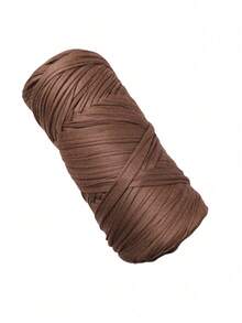 [Paquete de hilo 100% poliéster] 2 paquetes de hilo 100% poliéster - 200g por paquete, colores mixtos, adecuado para manualidades DIY, tejido, cestería y tejido de alfombras - 200 gramos - Ver 54