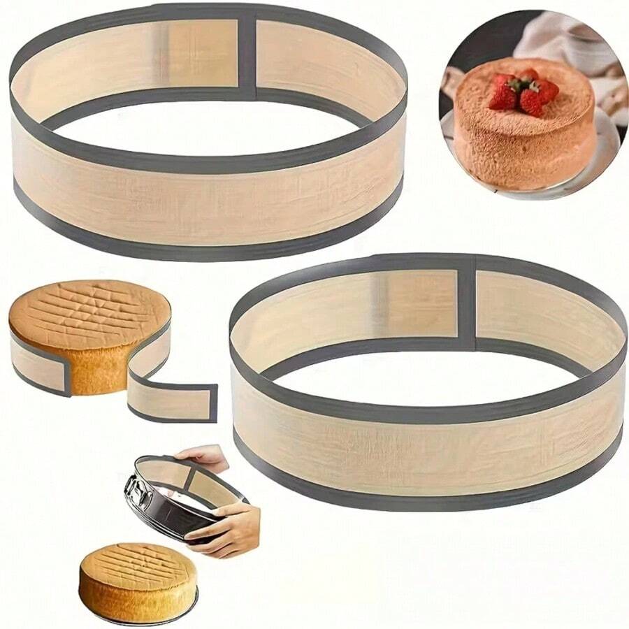 不粘硅胶烘焙垫 - 可重复使用，耐热糕点垫，适用于饼干、马卡龙、面包 - 防止蛋糕粘连 - 查看 1