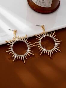 1 Pair Bohemian Retro Casual Fashion Versatile Women Earrings - Multicolor - View 2