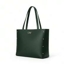 Women's Large Shoulder Bag With Sturdy Strap - 軍綠色 - 查看 5