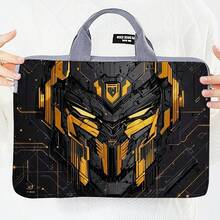 1个赛博朋克风格笔记本电脑包，印花笔记本电脑内胆包，时尚便携手提包 - 彩色 - 查看 53