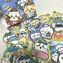 100 Stück/Box süße japanische Anime-Stil hochwertige dekorative Aufkleber, wasserfest und langanhaltend, ideal als kleine Geschenke für Fans, Familie und Freunde, Frauentag, Valentinstag, Ostergeschenke - Verschiedenfarbig - Übersicht 4