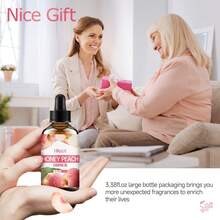 Hllozzi 100ml Fruity Essential Oil Collection – 6 Fruit Scents Including Watermelon, Sweet Orange, Honey Peach, Lemon, Raspberry And Cucumber Melon, Fragrance Oil For Diffusers, Humidifiers And Home Fragrance - Fruit - View 11