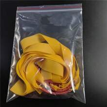 Easytoday 0.75mm/0.03inch Thick, 5/10pcs/Pack Red Rubber Bands, Random Color & Design Slingshot Flat Rubber Bands, Durable Outdoor Shooting Competition Accessories - Yellow - View 13