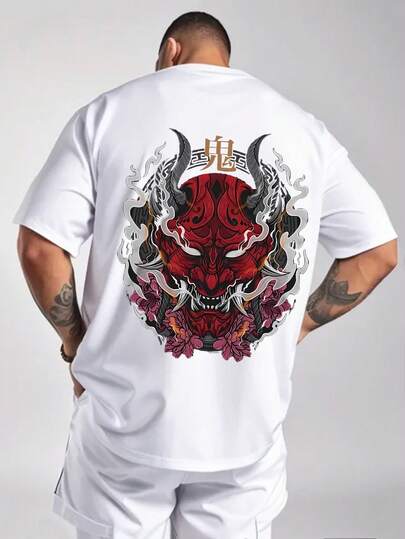 Camiseta deportiva casual nueva para hombres, con estampado gráfico de fantasma, ligera y cómoda. Adecuada como regalo para amigos y familiares, apta para senderismo al aire libre, uso casual diario, deportes y entrenamiento en el gimnasio. Versátil camiseta de manga corta.