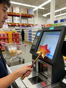 2D 3D Printed Magic Wand Style Contactless Payment, Contactless Payment Magic Wand, Starry Magic Wand, Magical Star Wand Contactless Payment Card Holder, Suitable For Card Payment Scenarios - View 7