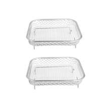 3/2/1 Pcs Air Fryer Rack Accessories, Multi-Layer Air Fryer Rack Set, Stainless Steel Stackable Bacon Air Fryer Accessories, Baking Basket, Toaster Rack, Cooking Rack, Suitable For Home Kitchen Baking And Cooking - Air Fryer Grill Rack - View 17