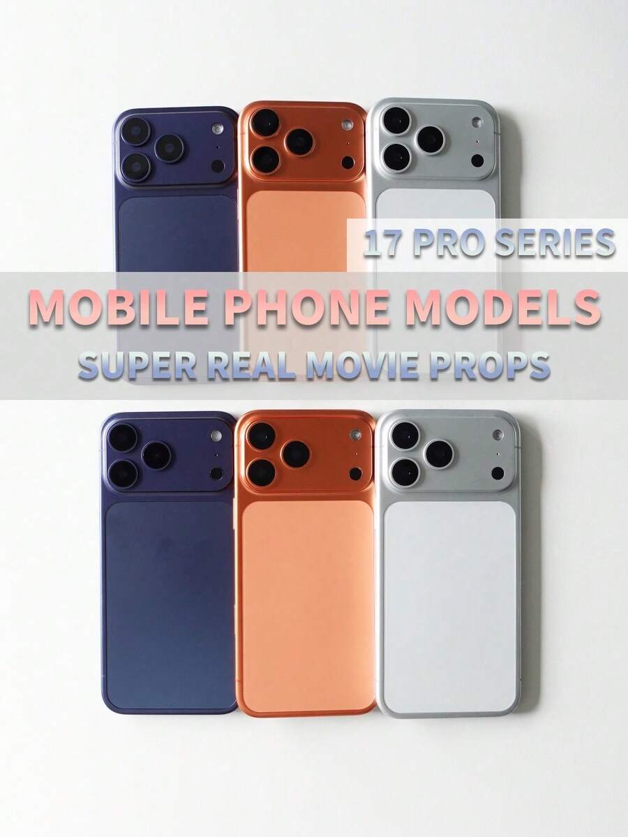 Dummy Phone Model Brand New Phone Model, Suitable For Movie Performance Props, Short Video Shooting Props, April Fool's Day Funny Props, Store Display Ultra-Realistic Model Birthday Party Gift - Multicolor - View 1