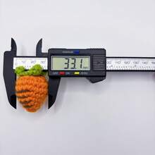 2 Carrot Pendants - Cute Crochet Decorations, Suitable For Clothing, Shoes, Hats, Etc. - Made Of Soft Yarn, Easy To Use And Versatile Handmade Item - 2個 - 查看 9