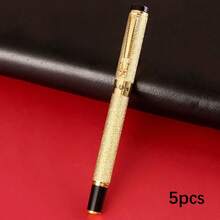 Customized Dragon Head Steel Fountain Pen, 3-In-1 Calligraphy Writing Pen, Business Gift For Family, Friends, Teachers - Multicolor - View 18