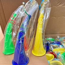 4/8/12pcs/Set Party Cheer Horns, Football Game Fans Vuvuzela Noise Maker Props, Lively Atmosphere Accessories For Parties, Games And Events, Victory Horns For World Cup - Bull Horn Trumpet - View 8