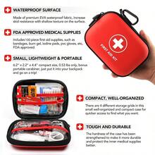 80pcs EVA First Aid Kit, Home First Aid Tools, Essential First Aid Supplies For Travel, Outdoor, Home, Office, Camping, Hiking, Car - View 5