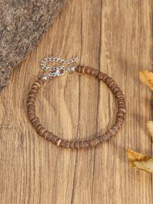 夏季假期椰壳串珠手链，波西米亚风海滩手工情侣手链，派对礼物 - 彩色 - 查看 13