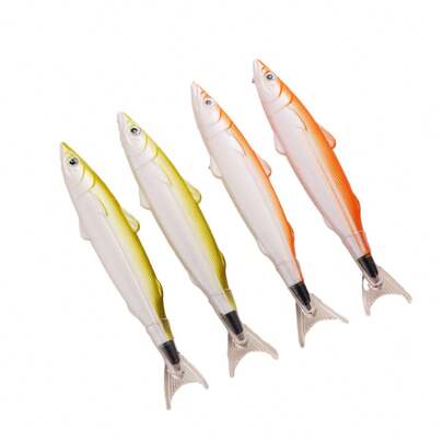 Creative Quirky Dried Fish Shaped Ballpoint Pen, Ocean Series Fish Shaped Pen, Practical Gift, Suitable For Holidays, Birthdays, Well-Crafted Household Essential
