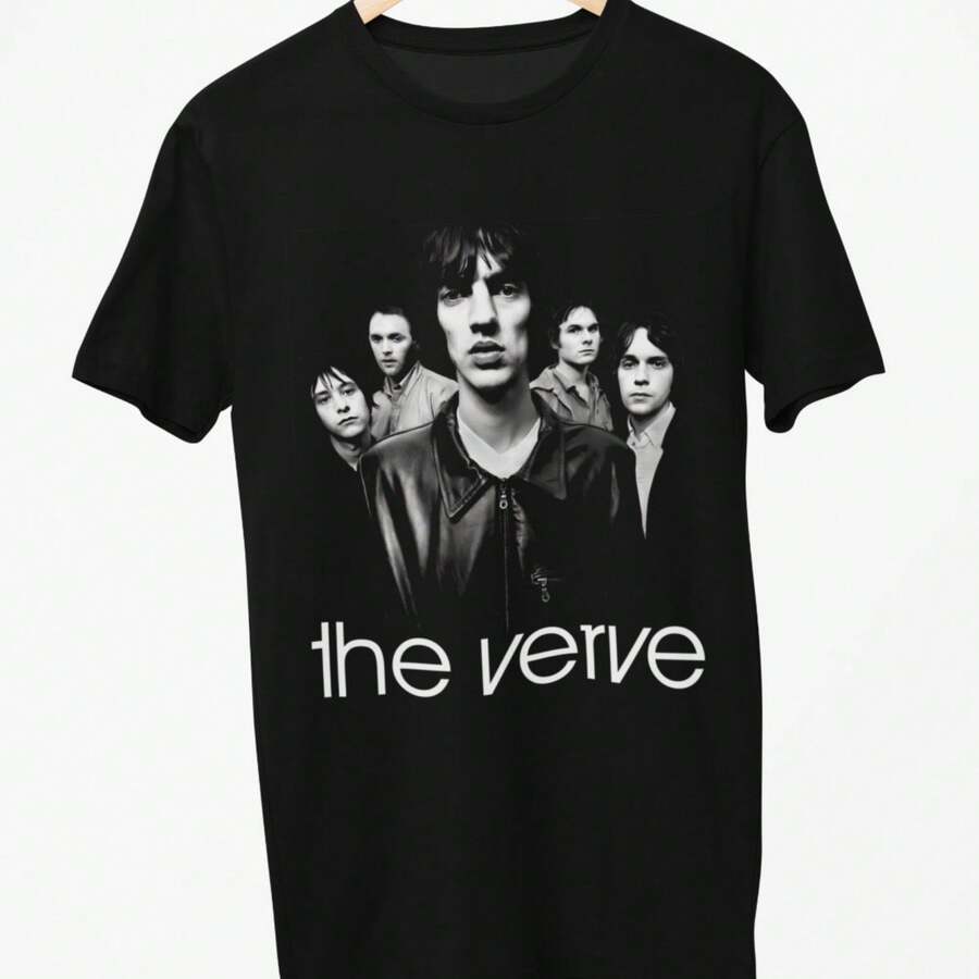 The Verve T-Shirt - Black - View 1