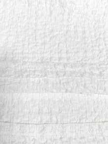 Plus Size Women Solid Color Round Neck Casual Versatile Tank Top - White - View 10