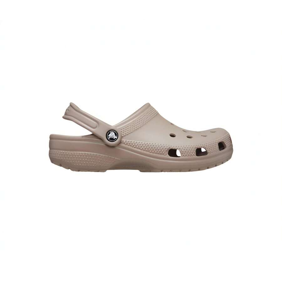 Crocs Classic Clogs Men's Comfort Slides Pool Beach Casual Slippers - Màu nâu nhạt - Xem 1