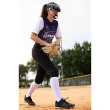Softball Visor, Lightweight Comfortable Softball Face Visor, Fits All Defense Fielderu2019s Masks - Grey - View 8