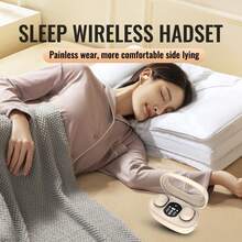 Ultra-Mini Wireless In-Ear Headphones, 5.4 True Wireless Noise Cancelling, High-Fidelity Sound Quality, All-Day Invisible Design, Touch Control, USB-C Charging, Suitable For Running, Sleeping, Compatible With All Phones - View 3